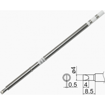 Жало для паяльника BAKON T12 клиновидное D4 мм L8.5 мм 26A000028